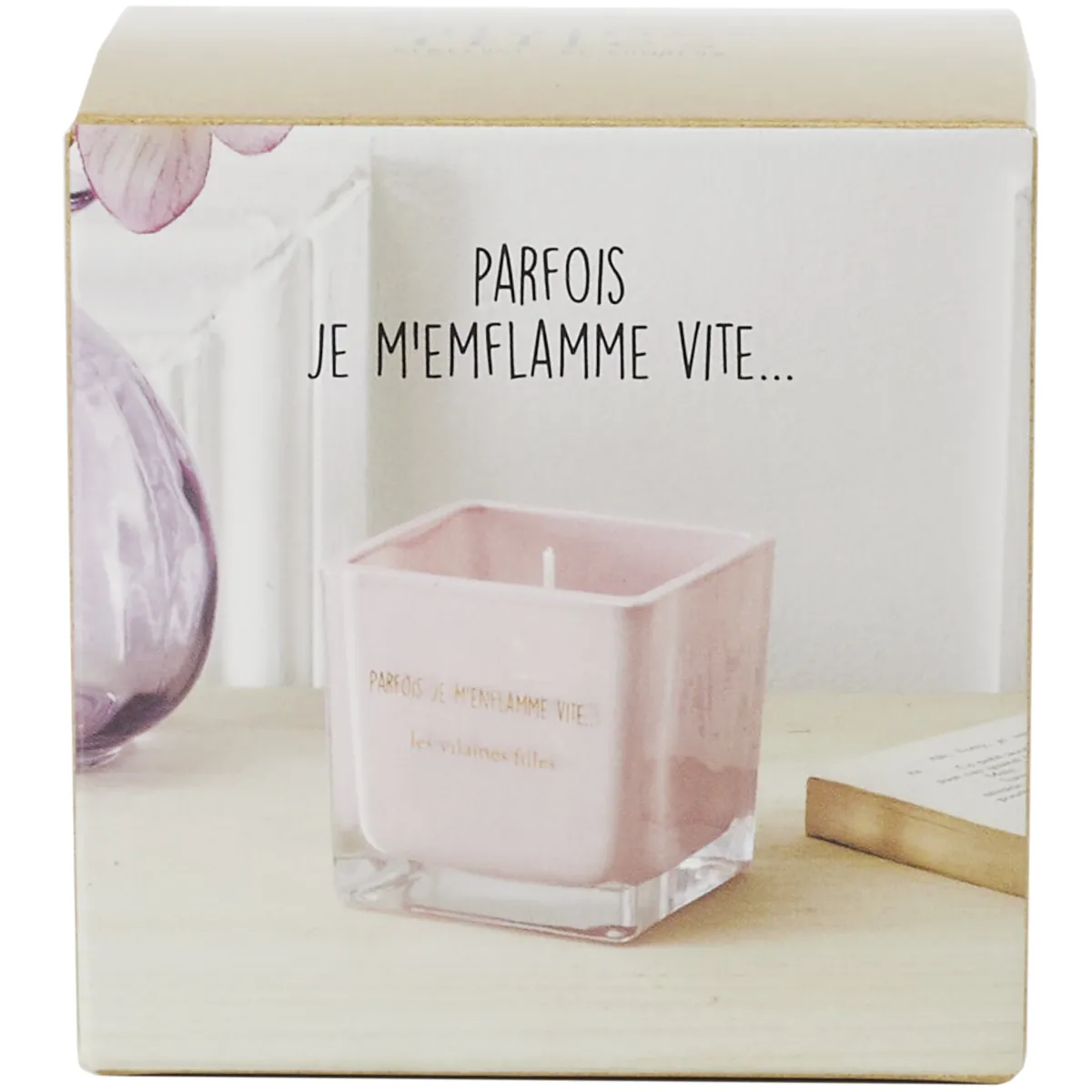 La Chaise Longue BOUGIE PARFUMEE PARFOIS JE M ENFLAMME VITE New
