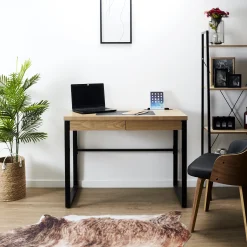 La Chaise Longue BUREAU EN BOIS ET METAL Discount
