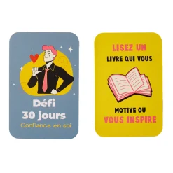La Chaise Longue CARTES CHALLENGE CONFIANCE EN SOI Store
