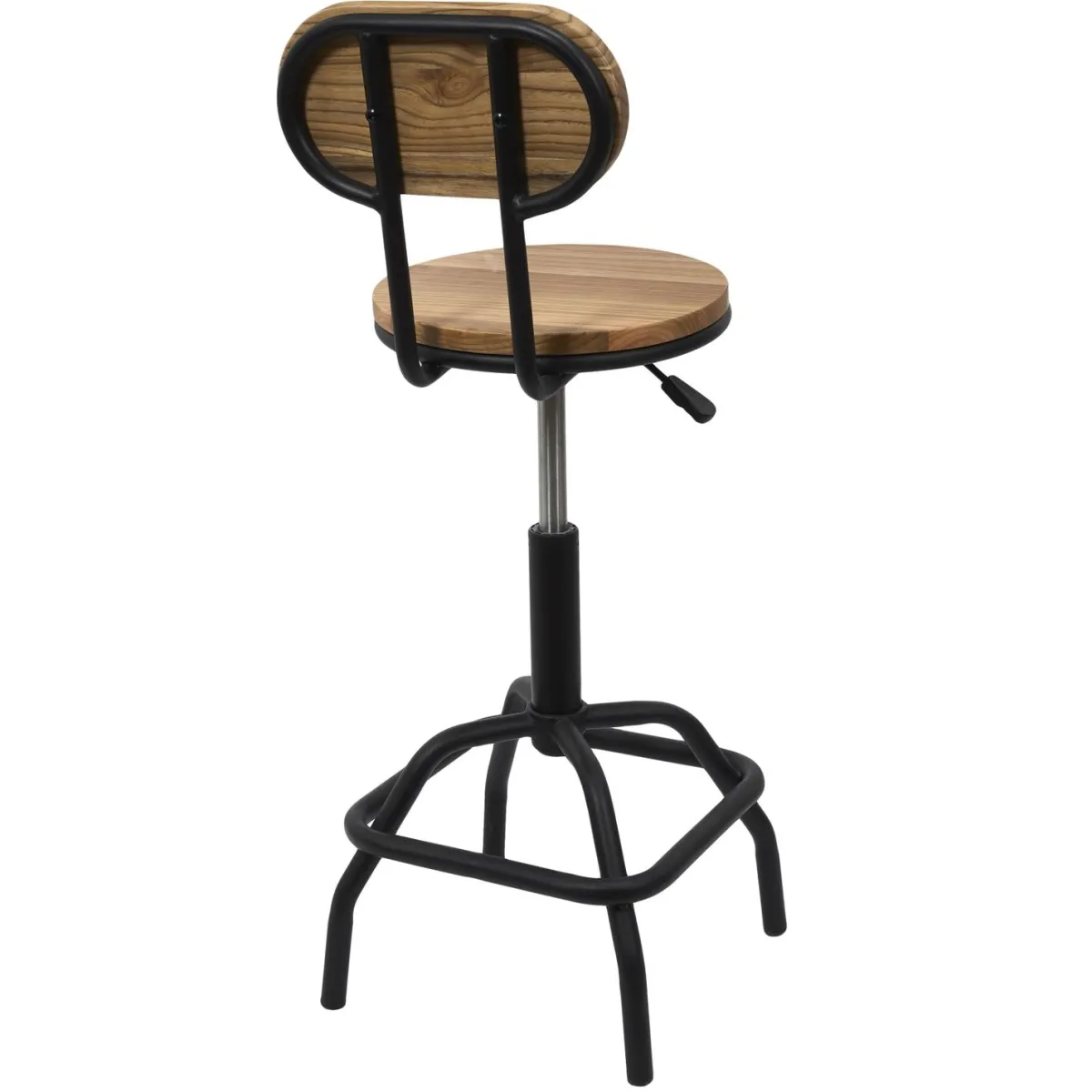 La Chaise Longue CHAISE DE BAR REGLABLE BOIS BRUT ACE Cheap