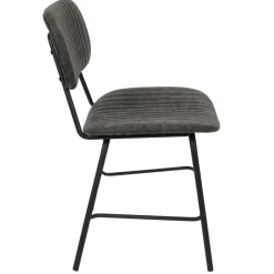 La Chaise Longue CHAISE TAYLOR GRIS - Lot de 2 Cheap