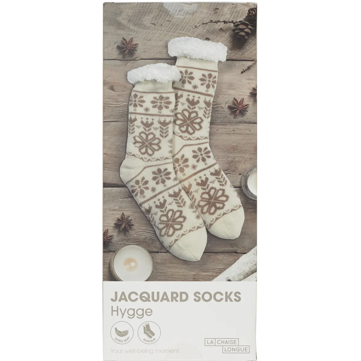 La Chaise Longue CHAUSSETTES JACQUARD HYGGE Cheap