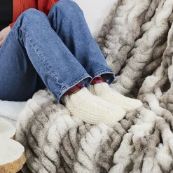 La Chaise Longue CHAUSSONS CHAUSSETTES JACQUARD COSY TIME Outlet