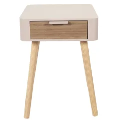 La Chaise Longue CHEVET 1 TIROIR EN BOIS ROSE Hot