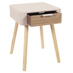 La Chaise Longue CHEVET 1 TIROIR EN BOIS ROSE Hot