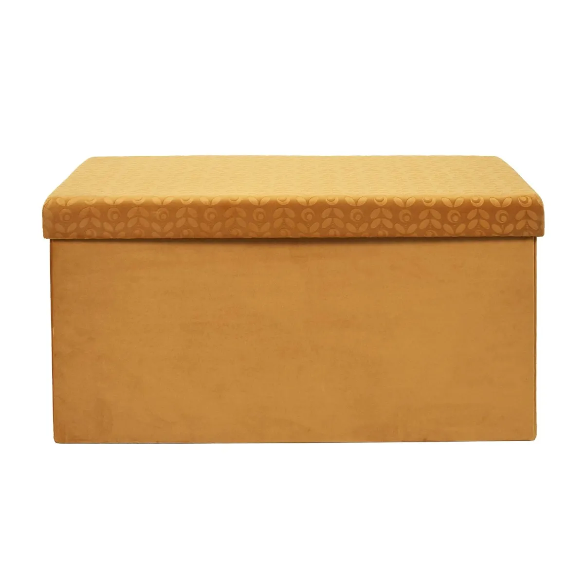 La Chaise Longue COFFRE BANC PLIABLE RETRO MOUTARDE Flash Sale