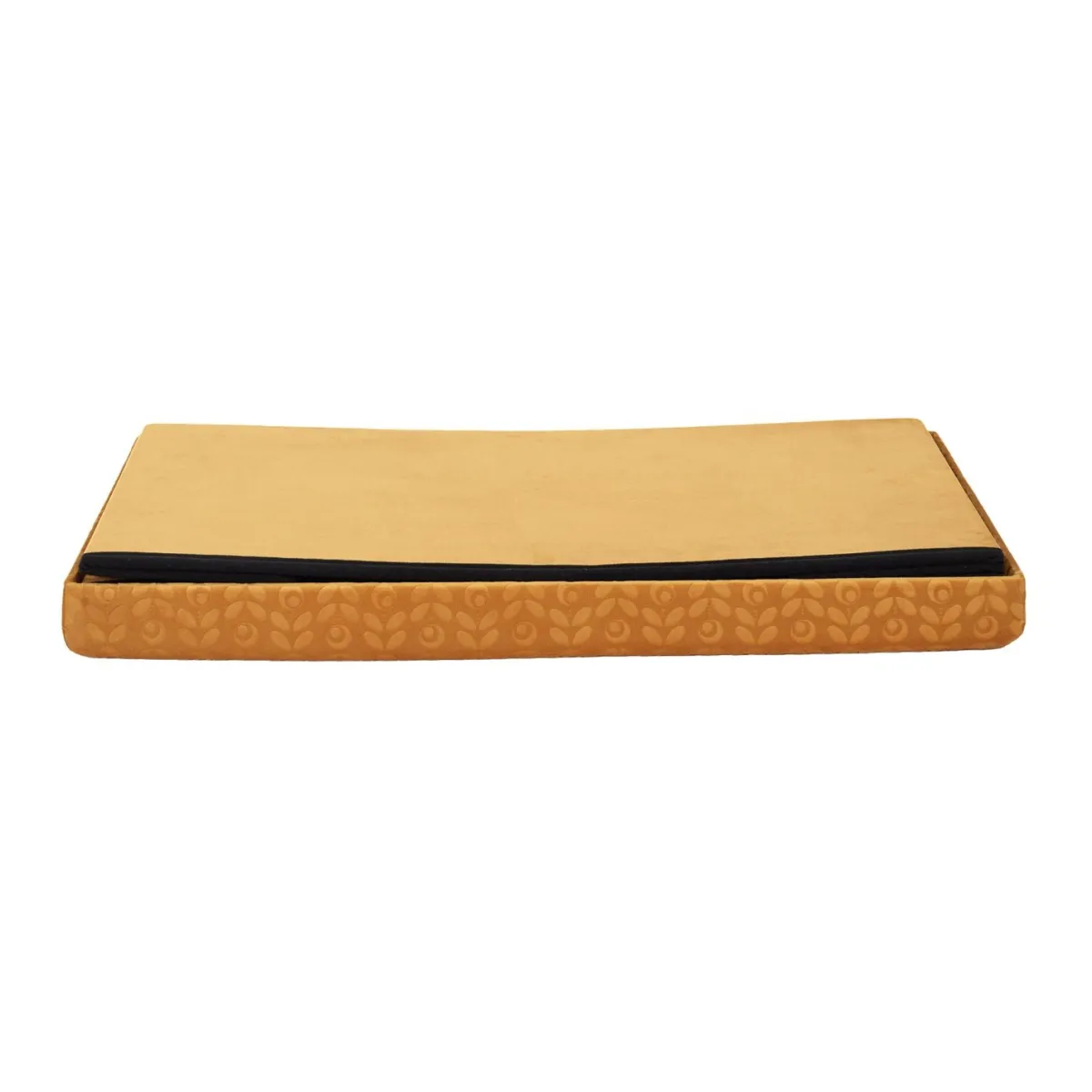 La Chaise Longue COFFRE BANC PLIABLE RETRO MOUTARDE Flash Sale