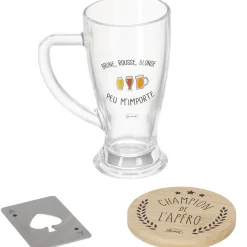La Chaise Longue COFFRET BIERE POUR LE CHAMPION DE L APERO Cheap