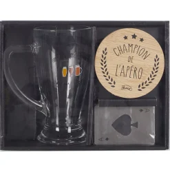 La Chaise Longue COFFRET BIERE POUR LE CHAMPION DE L APERO Cheap