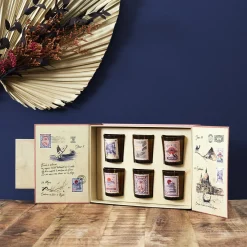 La Chaise Longue COFFRET DE 6 BOUGIES SENTEURS DU MONDE Hot