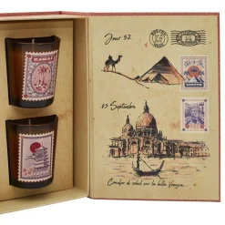 La Chaise Longue COFFRET DE 6 BOUGIES SENTEURS DU MONDE Hot
