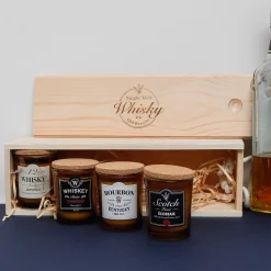 La Chaise Longue COFFRET DE 4 BOUGIES WHISKY Outlet