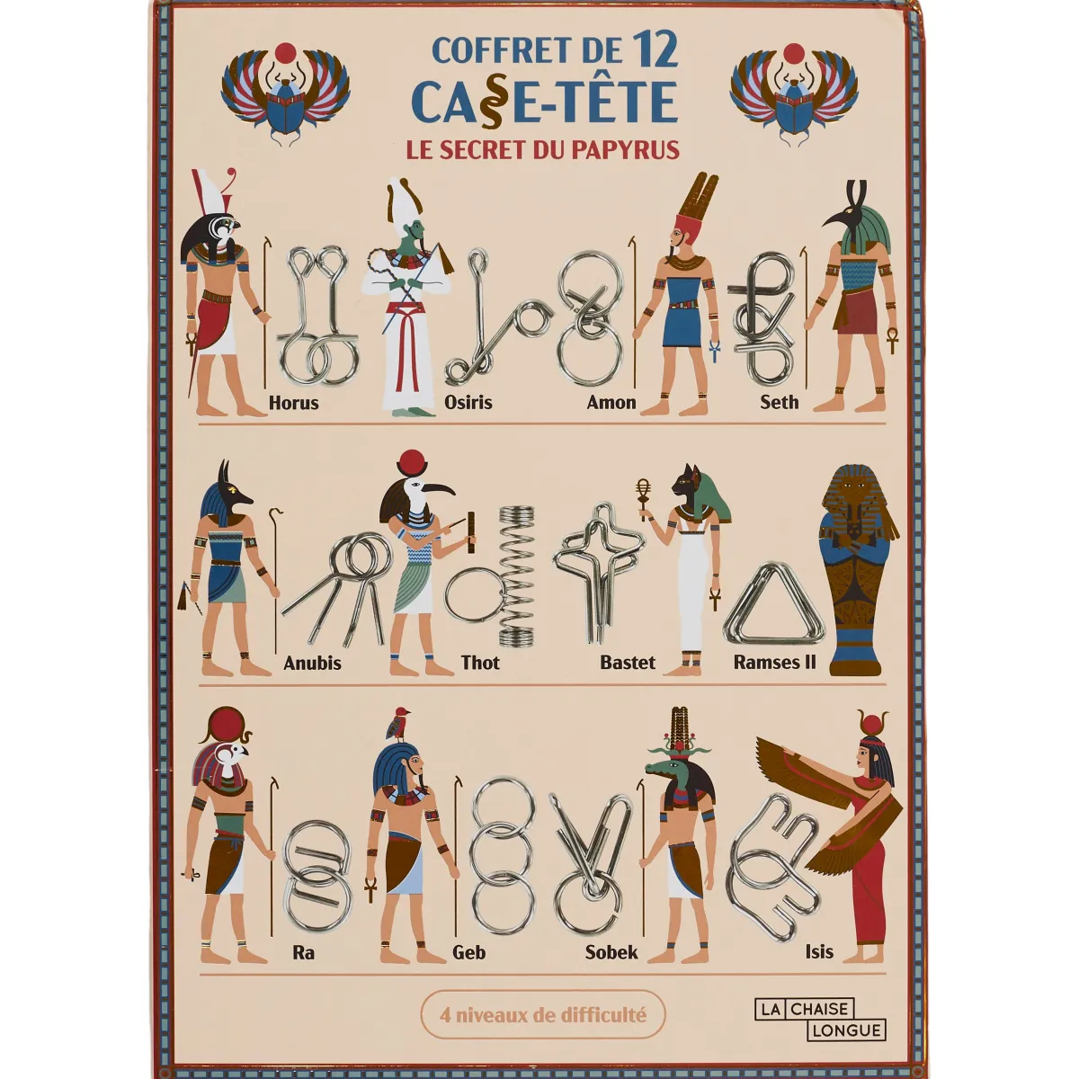 La Chaise Longue COFFRET DE 12 CASSE TETES Best Sale