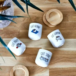 La Chaise Longue COFFRET DE 4 TASSES A CAFE Best