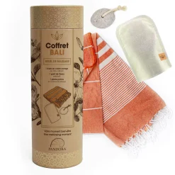 La Chaise Longue COFFRET FOUTA BALI ORANGE Shop