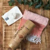 La Chaise Longue COFFRET FOUTA BALI ROSE Cheap
