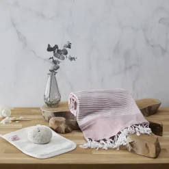 La Chaise Longue COFFRET FOUTA BALI ROSE Cheap