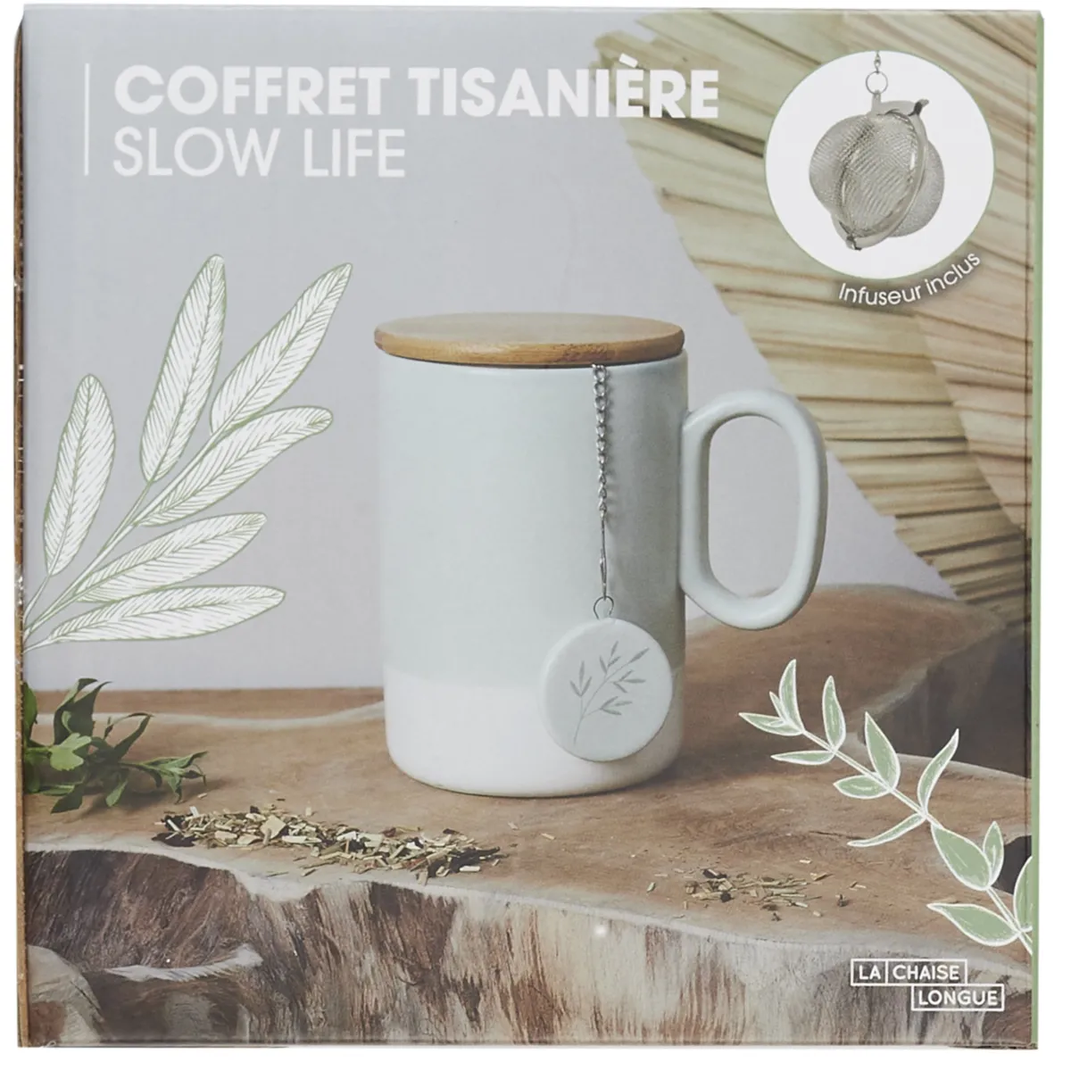 La Chaise Longue COFFRET TISANIERE SLOW LIFE Fashion