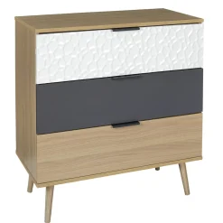 La Chaise Longue COMMODE 3 TIROIRS SVEN Sale