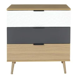 La Chaise Longue COMMODE 3 TIROIRS SVEN Sale
