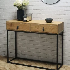 La Chaise Longue CONSOLE BOIS ET METAL ABBOTT Best