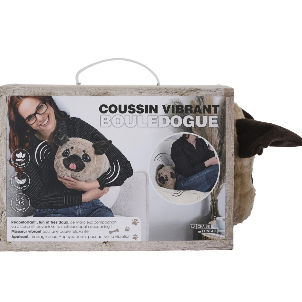 La Chaise Longue COUSSIN VIBRANT BOULEDOGUE Online