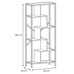 La Chaise Longue ETAGERE EDISON 80X30X180CM Online
