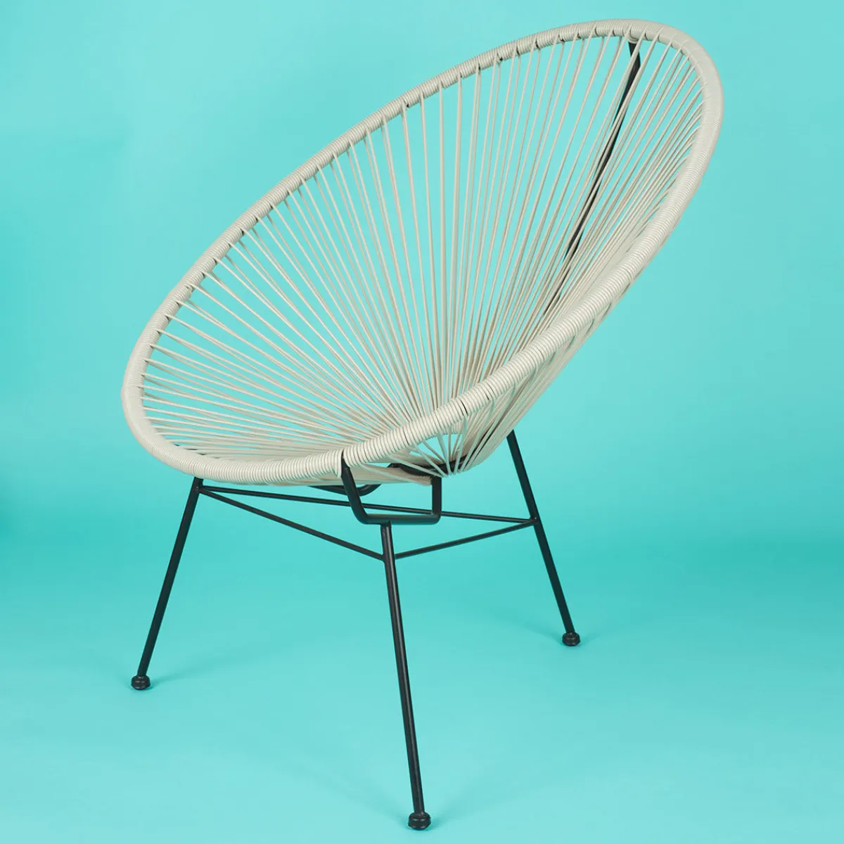 La Chaise Longue FAUTEUIL ACAPULCO TAUPE Outlet