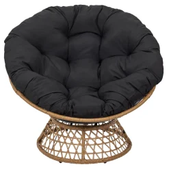 La Chaise Longue FAUTEUIL CANCUN COUSSIN NOIR Best