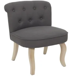 La Chaise Longue FAUTEUIL ELEONOR GRIS Sale