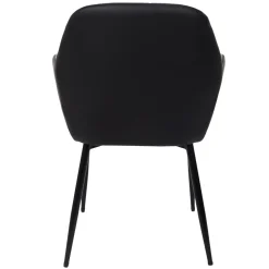 La Chaise Longue FAUTEUIL MEMPHIS GRIS ET NOIR - Lot de 2 Sale