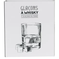 La Chaise Longue GLACONS A WHISKY EN PIERRE 9 PCS Hot