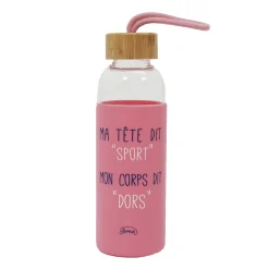 La Chaise Longue GOURDE EN VERRE MA TETE DIT SPORT MON CORPS DIT DORT Discount