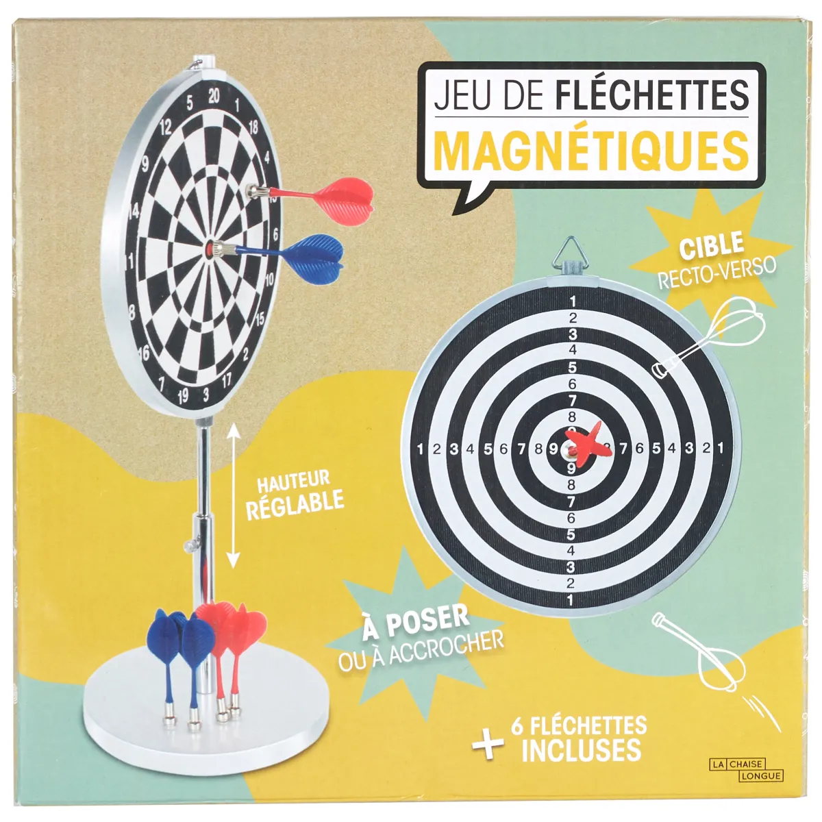 La Chaise Longue JEU DE FLECHETTES MAGNETIQUES DE BUREAU Flash Sale