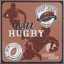La Chaise Longue JEU DE QUIZZ RUGBY Clearance