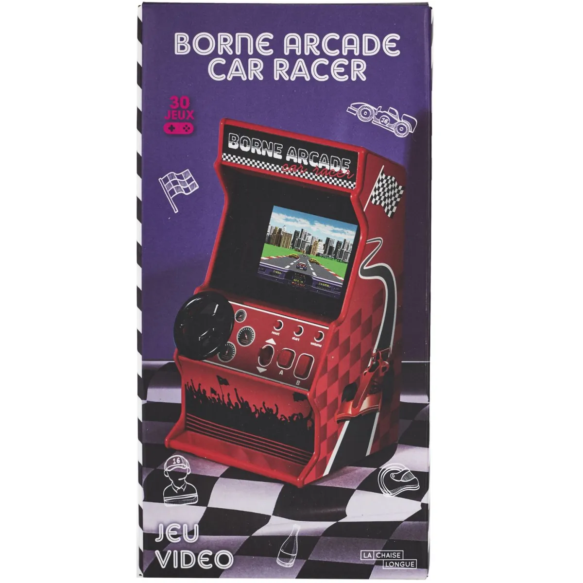 La Chaise Longue JEU RETRO ARCADE CAR RACER Flash Sale