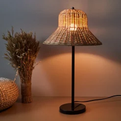La Chaise Longue LAMPE CHAPEAU ROTIN Flash Sale