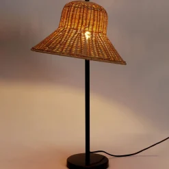 La Chaise Longue LAMPE CHAPEAU ROTIN Flash Sale