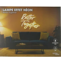 La Chaise Longue LAMPE EFFET NEON BETTER TOGETHER Fashion