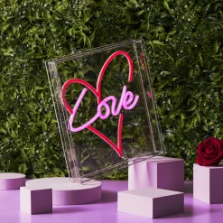 La Chaise Longue LAMPE EFFET NEON CŒUR LOVE Discount