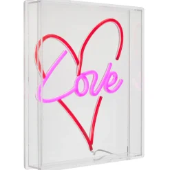La Chaise Longue LAMPE EFFET NEON CŒUR LOVE Discount