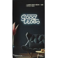 La Chaise Longue LAMPE EFFET NEON LED GOOD VIBES Discount