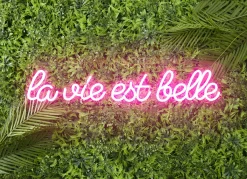 La Chaise Longue LAMPE EFFET NÉON LA VIE EST BELLE Shop