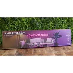 La Chaise Longue LAMPE EFFET NÉON LA VIE EST BELLE Shop