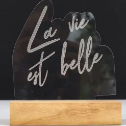 La Chaise Longue LAMPE NEON LA VIE EST BELLE Cheap