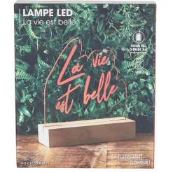 La Chaise Longue LAMPE NEON LA VIE EST BELLE Cheap