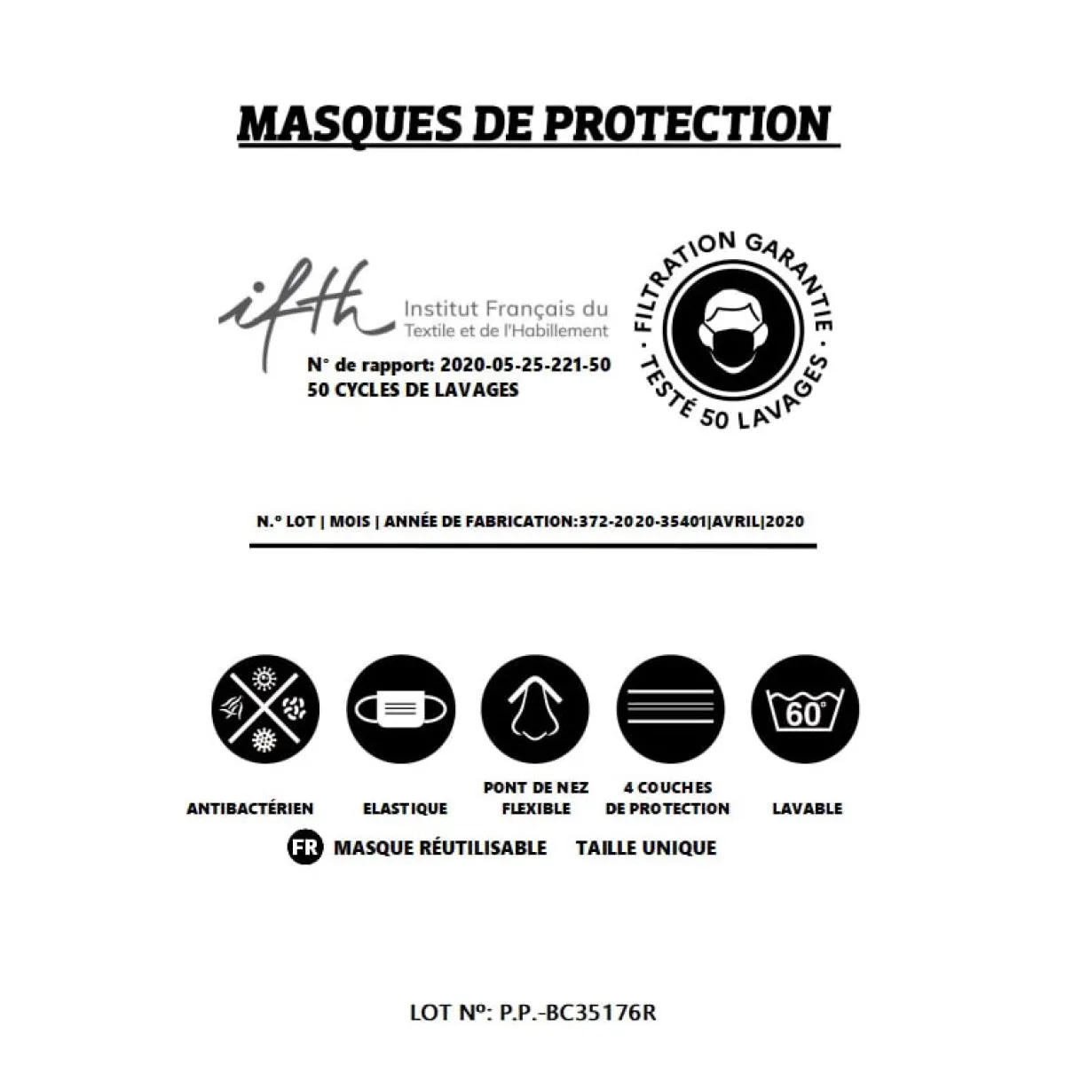 La Chaise Longue MASQUE EN TISSU BISOU Store