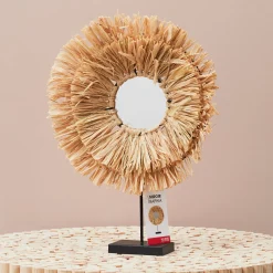 La Chaise Longue MIROIR RAPHIA FIDJI Clearance