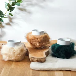 La Chaise Longue MUG FOURRURE AMOVIBLE CHATAIN Outlet