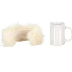La Chaise Longue MUG FOURRURE AMOVIBLE CREME Discount